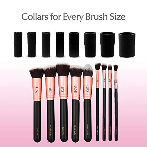 Luxe Electric Makeup Brush Cleaner Pink - 1 Count, USB Charging, 3 Speeds