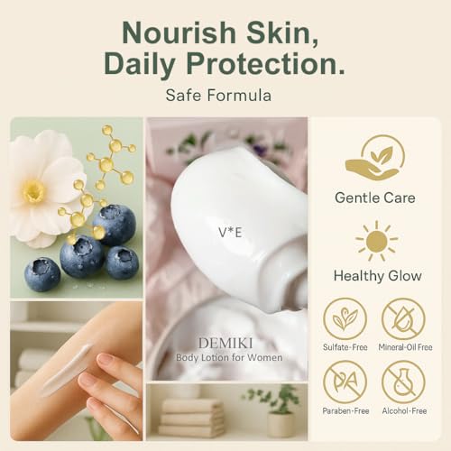 Hydrating Body Lotion with Squalane & Amino Acids - Dry Skin Relief 6.76 fl oz