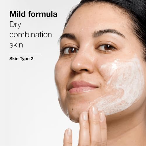Clinique All About Clean Liquid Facial Soap Mild 6.7 Fl Oz - Gentle Face Cleanser for Dry & Combination Skin