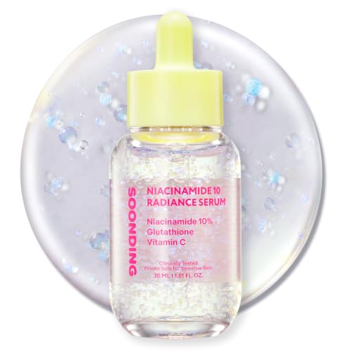 Niacinamide 10% Radiance Serum with Vitamin C & Glutathione for Brightening, Pore Refinement & Skin Texture - 30ml