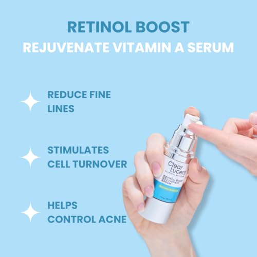 Retinol?Boost Rejuvenate Serum? - 1?% Cold?Processed Vitamin?A Night Treatment with Polyphenols, Aloe & Green Tea ? Anti?Aging, Acne?Control & Firming Face Serum, 1?fl?oz