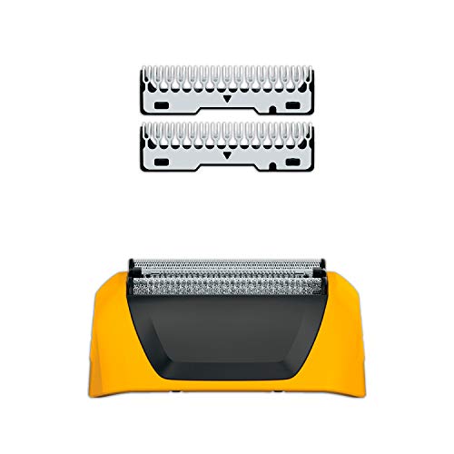 Wahl LifeProof Shaver Replacement Foils & Cutters - Yellow, Hygienic Stainless Steel