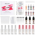 DIY Lip Gloss Making Kit for Adults - Natural Lip Gloss Set with Flavors & Colors
