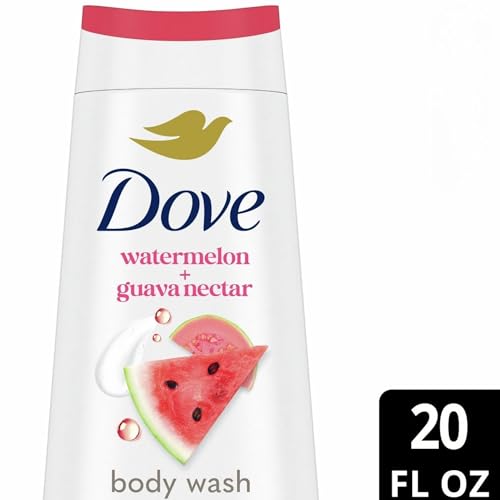 Dove Watermelon & Guava Body Wash - MicroMoisture Hydrating Shower Gel for Women, 2 Pack