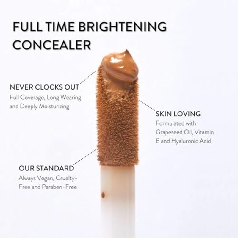 Mented Cosmetics Full-Time Eye Brightening Concealer for Women, Lightweight Full-Coverage Eye Makeup Concealer, Under Eyes Make Up Corrector, Blemishes & Contour, CEO