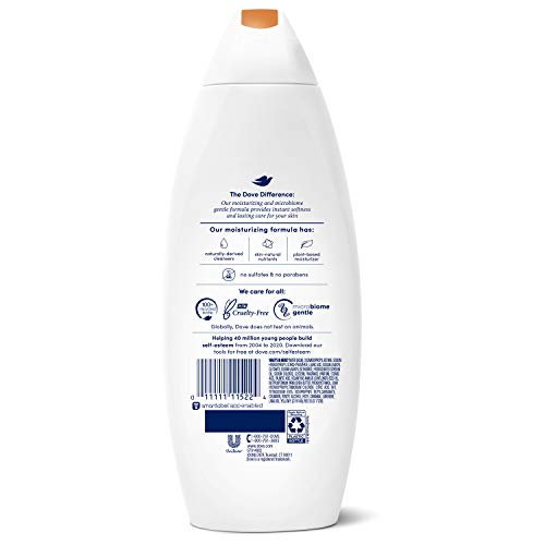 Dove Pampering Shea Butter & Warm Vanilla Body Wash Pack of 2 - 22 oz