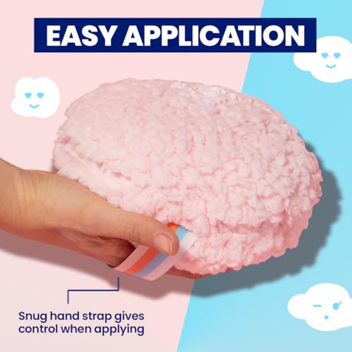 Megababe Oversized Dust Puff Applicator - 6x3 Inch Powder and Makeup Tool - Pack of 2