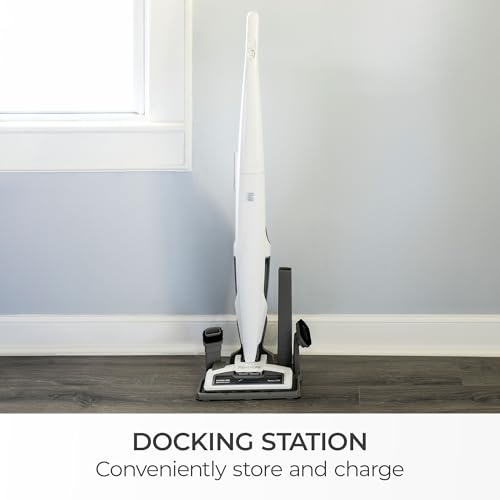 Kenmore Cordless Stick Vacuum Cleaner White 2-Speed Lightweight & Nozzle