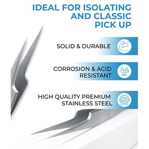 Pure Gel Remover 15ml & Stacy Lash STL-3 Isolation F-Shaped Tweezers/GBL Free/Fast Lash Adhesive Dissolution time - 60 Sec/Precision Stainless Steel Tool/Straight Tips/Professional Supplies