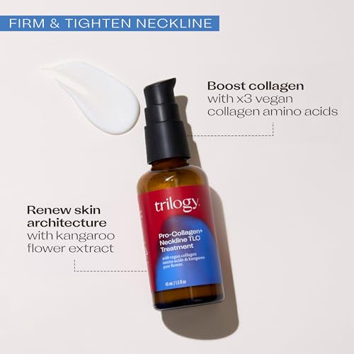 Firming Neck & Décolletage Cream with Vegan Collagen - 1.52 Fl Oz