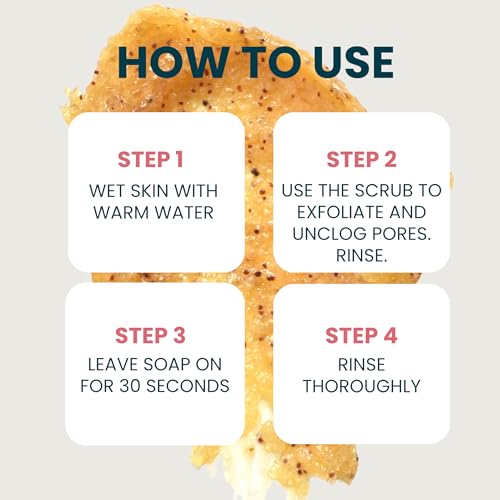 Ouiloe Bikini Exfoliating Scrub for Ingrown Hair & Razor Bumps - Sensitive Skin Care