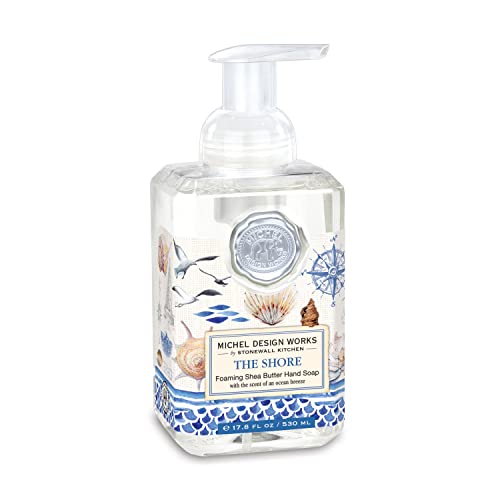 Michel Design Works Foaming Hand Soap The Shore - Luxurious Moisturizing Pump Dispenser