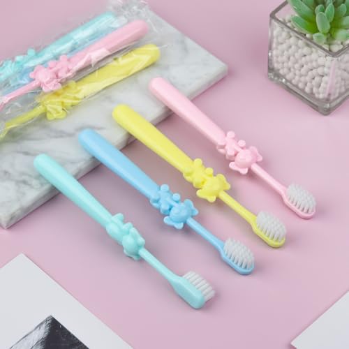 100 Pcs Disposable Kids Toothbrushes Bulk Individually Wrapped – SLequipo