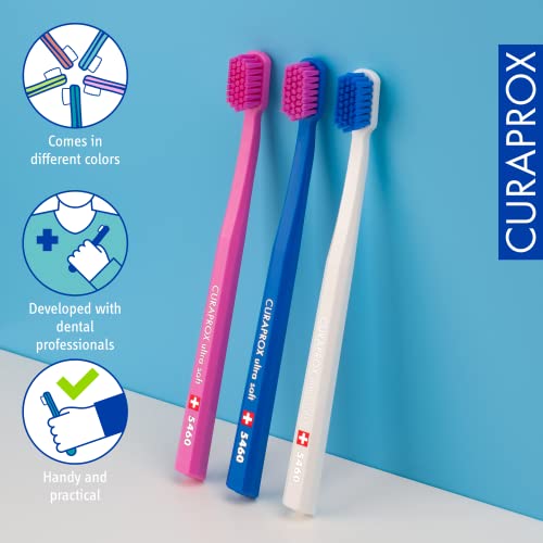 Ultra Soft Toothbrush Pack with 5460 Bristles - Assorted Colors