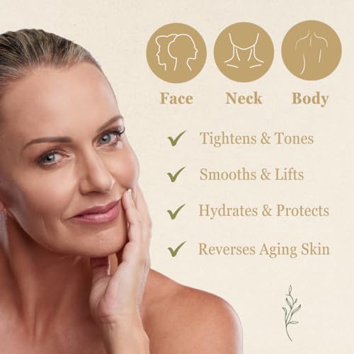 NutraVive Crepe Repair Cream ? Anti-Aging Treatment - 8.1 Oz ? Restore, Lift, Tighten & Smooth ? Collagen Boosting Body, Neck & Face - Crepey Skin Cream for Aging Skin