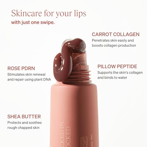 Hydration & Tint Bundle 4-Pack - Vegan Lip Balm Bundle with Clear & Tinted Shades (Crystal Clear, Peach Muse, Grape Crush, Pink Flan)
