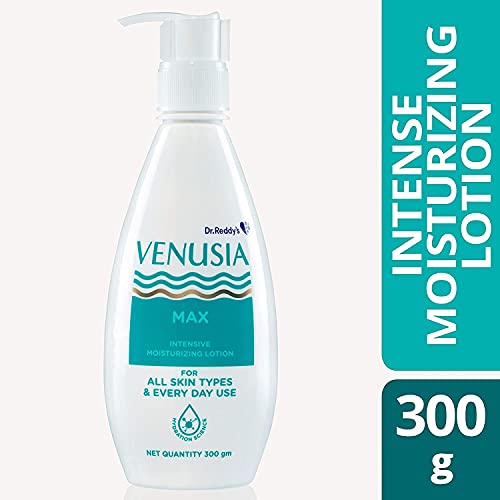 Venusia MAX Intensive Moisturizing Lotion - 300g Pack of 2 for Dry Skin Relief
