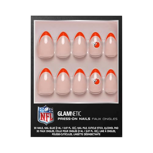 Nails Handmade Press on Nails Long Stiletto | Hand painted nails with Unique Design | Reusable fake Nails For Women And Girls | False Nails 10 Pcs(Glacier Moonbeam, S)