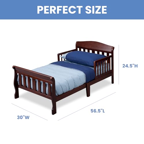 Delta Children Canton Toddler Bed Cherry - Transition from Crib