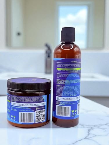 Dry & Itchy Scalp Care Duo with Tea Tree & Peppermint Oil – Medicated Shampoo & Co-Wash for Dandruff Relief (28 oz)