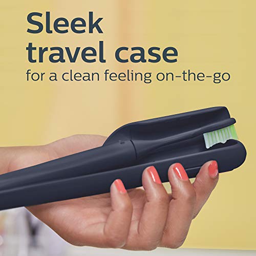 Electric Toothbrush with 1 Brush Head - Compact Travel Design