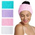 Turbie Twist Classic 4-Pack Cotton Headbands – Extra-Wide, Comfortable, All Hair Types