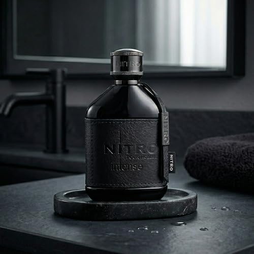 Dumont Nitro Intense Men's Eau De Parfum 3.4 Fl Oz Spicy Woody Oriental - Long Lasting Nighttime Fragrance