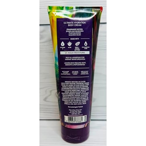 Bath & Body Works Into the Wild Ultimate Hydration Body Cream 8 Ounces Pack of 2
