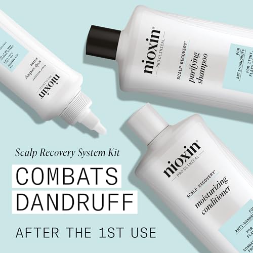 Nioxin Scalp Recovery Moisturizing Conditioner | For Itchy, Flaky Scalp | Anti-Dandruff | Formulated with Pyrithione Zinc & Strengthening Amino Acids