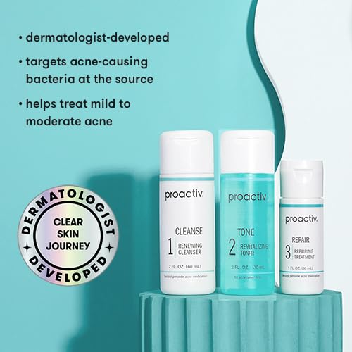 Proactiv 30-Day Acne Treatment Kit - Original 3-Step Face Routine for Clear Skin