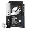 SandBar Callus Remover File for Hands - Durable Aluminum Tool for Callus Care and Dead Skin Removal - Includes Nourishing Salve - Ideal for Athletes, Climbers, and Gym Enthusiasts