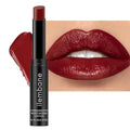 Deep Red Moisturizing Lipstick ? Hydrating Cream Lip Balm for Dry, Chapped Lips, Bold Glossy Finish, Lightweight Vegan Lip Color, Long-Lasting Smooth Wear for Women & Girls (Cinnamon Rose)