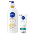 NIVEA Skin Firming Body Lotion & Gel Cream Set (11.8 fl oz each) 2 Pack