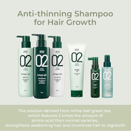 Korean Green Tea Hair Mask - Deep Nourishing Treatment for Hair Growth & Moisture - Renewal