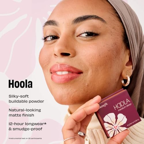 Benefit Hoola Matte Bronzer, Medium Shade, 0.28 Oz
