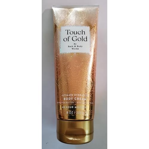 Bath & Body Works Touch of Gold Ultimate Hydration Body Cream 8 Ounces Pack of 2