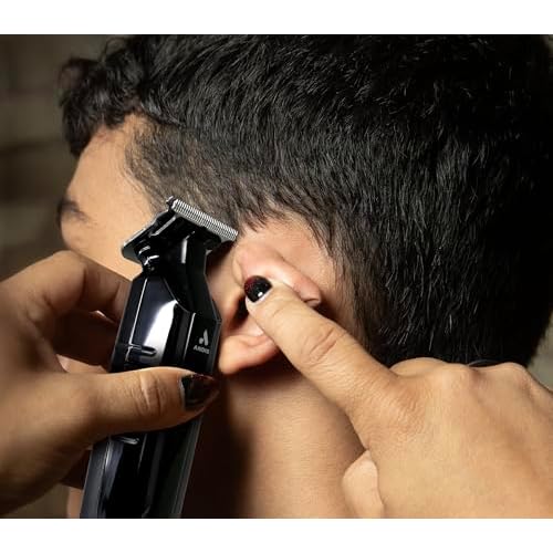 Andis 561989 Headliner 3 Hair Trimmer, 11-Piece Kit, High Power Close-Cutting, Ultra Fine-Tooth Precision T-Blade, Skin-Close Shaving, Black