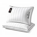 White King Size Luxury Pillows Set of 2 - Hotel Collection Support & Comfort