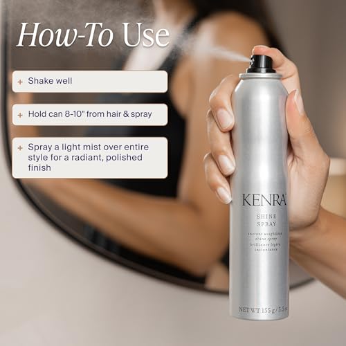 5.5 Ounce Weightless Shine Hair Spray - Tames Frizz & Flyaways - All Hair Types