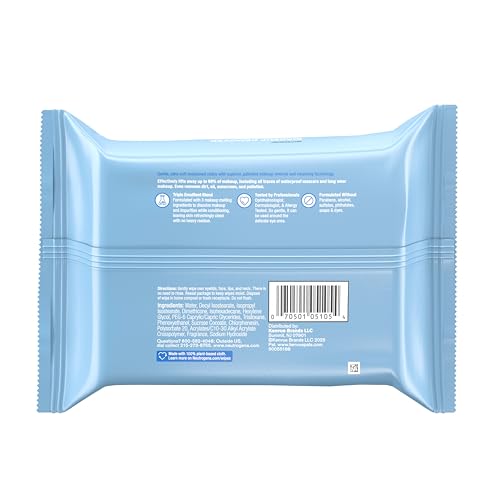 Neutrogena Makeup Remover Wipes 6 Pack (150 Count) Ultra-Soft Micellar Cleansing