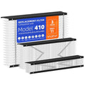3 Pack HVAC Air Filters 16x25x4 MERV 11 Replacement for Aprilaire 410