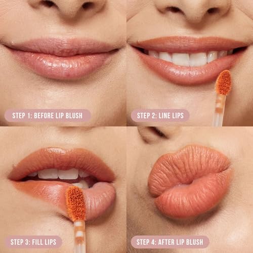 Huda Beauty Lip & Cheek Stain Berry Kiss Hydrating Transfer-Proof Cream