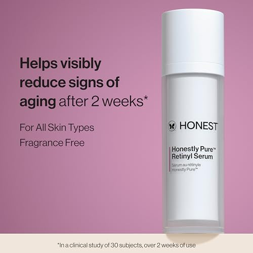 Nightly Retinyl Serum - Fragrance-Free, Hydrating & Anti-Aging - 1 fl oz - Honest Beauty