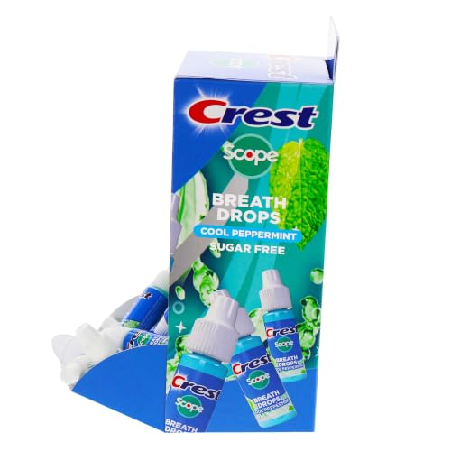 Breath Freshening Peppermint Breath Drops - Long Lasting & Sugar-Free
