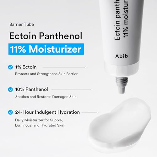 Abib Ectoin Panthenol 11% Moisturizer Face Cream - Hydrating Barrier Tube, 50mL