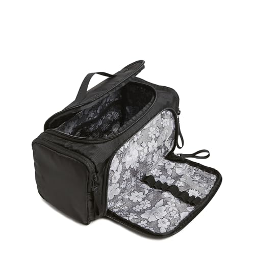 Vera Bradley Ripstop Large Travel Cosmetic Organizer Bag Black - One Size