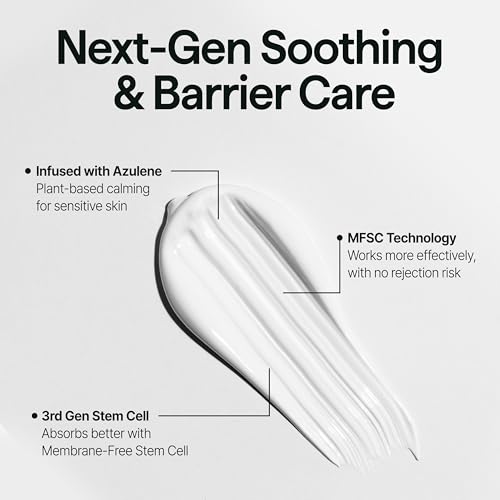 Mumak Stem Azulene Cream ? Hydration and Barrier Support ? Stem Azulene Moisturizer for Dry, Sensitive Skin, 1.94 oz (55g)