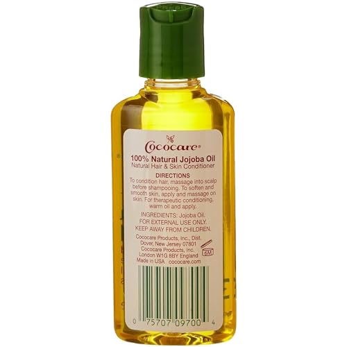Cococare All Natural 100% Jojoba Oil, 2 Ounce (Pack of 8)