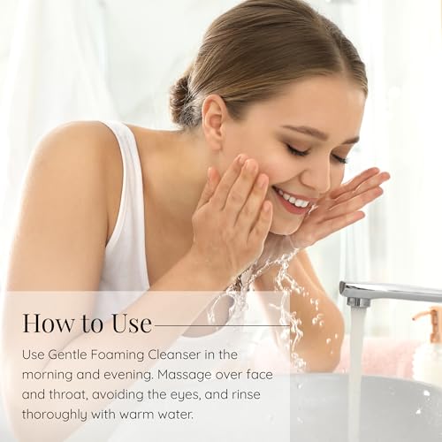 Aloette Gentle Foaming Facial Cleanser with Green Tea & Aloe Vera - 6 fl oz Skin Rejuvenation
