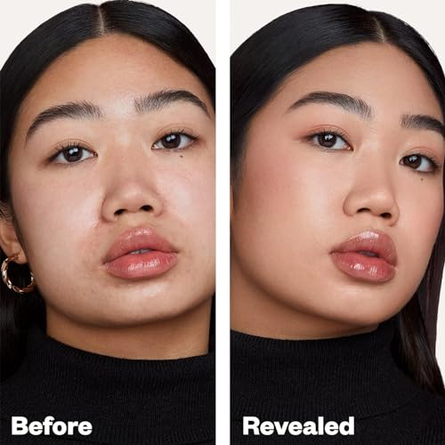 Kosas Revealer Liquid Foundation SPF 25 ? Medium Buildable Coverage, Hydrating Natural Glow Finish, Light Medium Neutral 200
